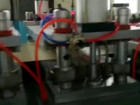 山东客户，UPVC硬板模具开机视频